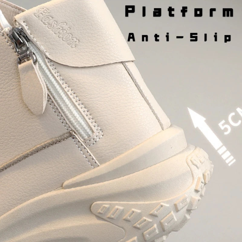 2025 nuevas zapatillas De deporte para Mujer, botas altas De lujo a la moda para Mujer, zapatos informales con plataforma, zapatos para correr al aire libre para Mujer, Tenis De Mujer